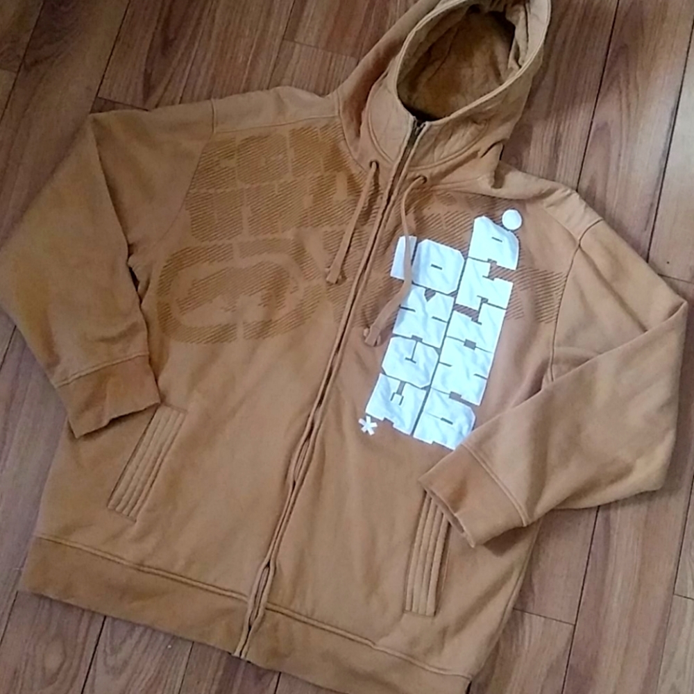 VINTAGE Tan Ecko Unlimited Heavy Duty Jacket